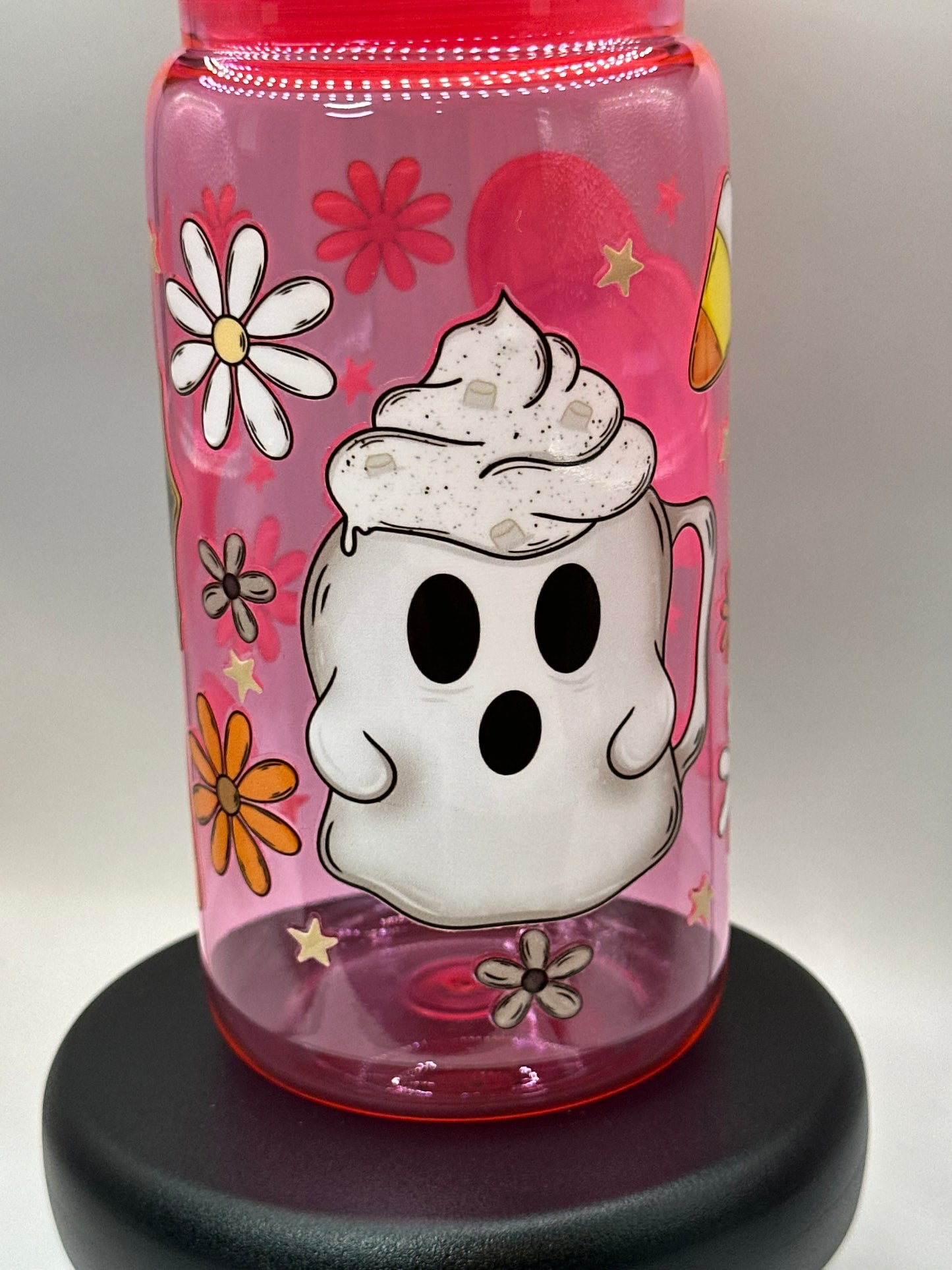 Mug Ghost With Pumpkins