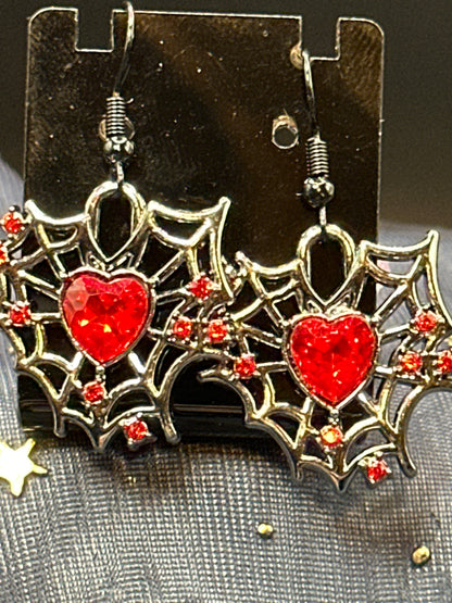 Romantic Web Earrings