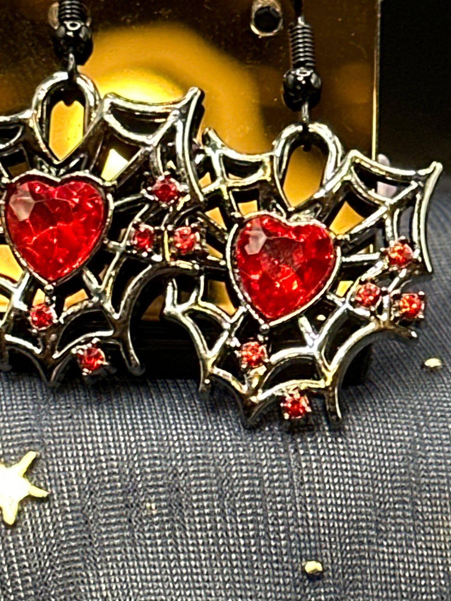 Romantic Web Earrings