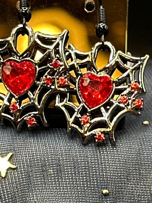 Romantic Web Earrings