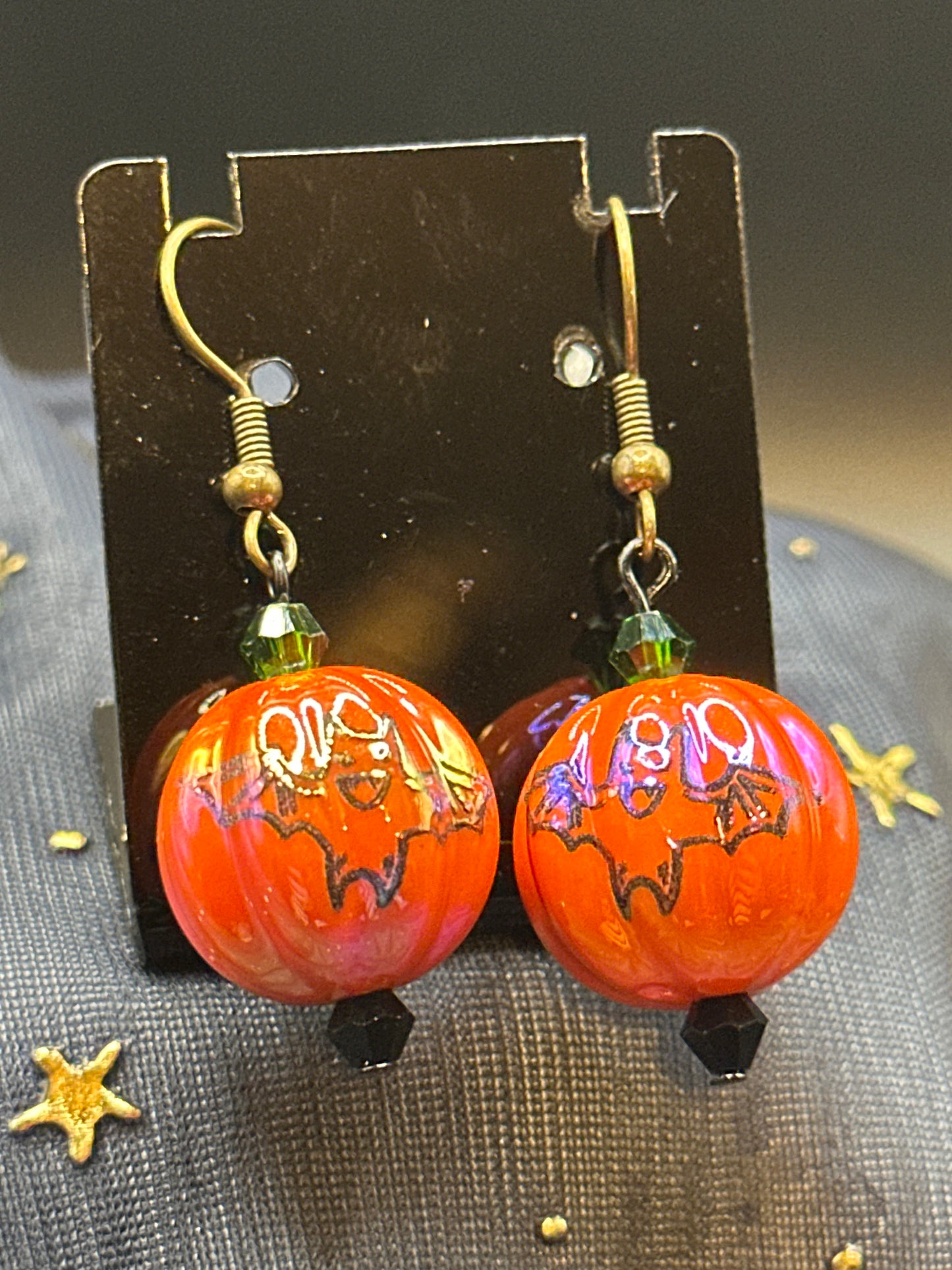 Bat-O-Lantern Earrings