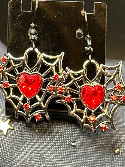 Romantic Web Earrings