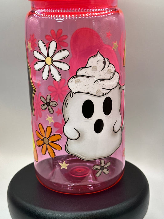Mug Ghost With Pumpkins