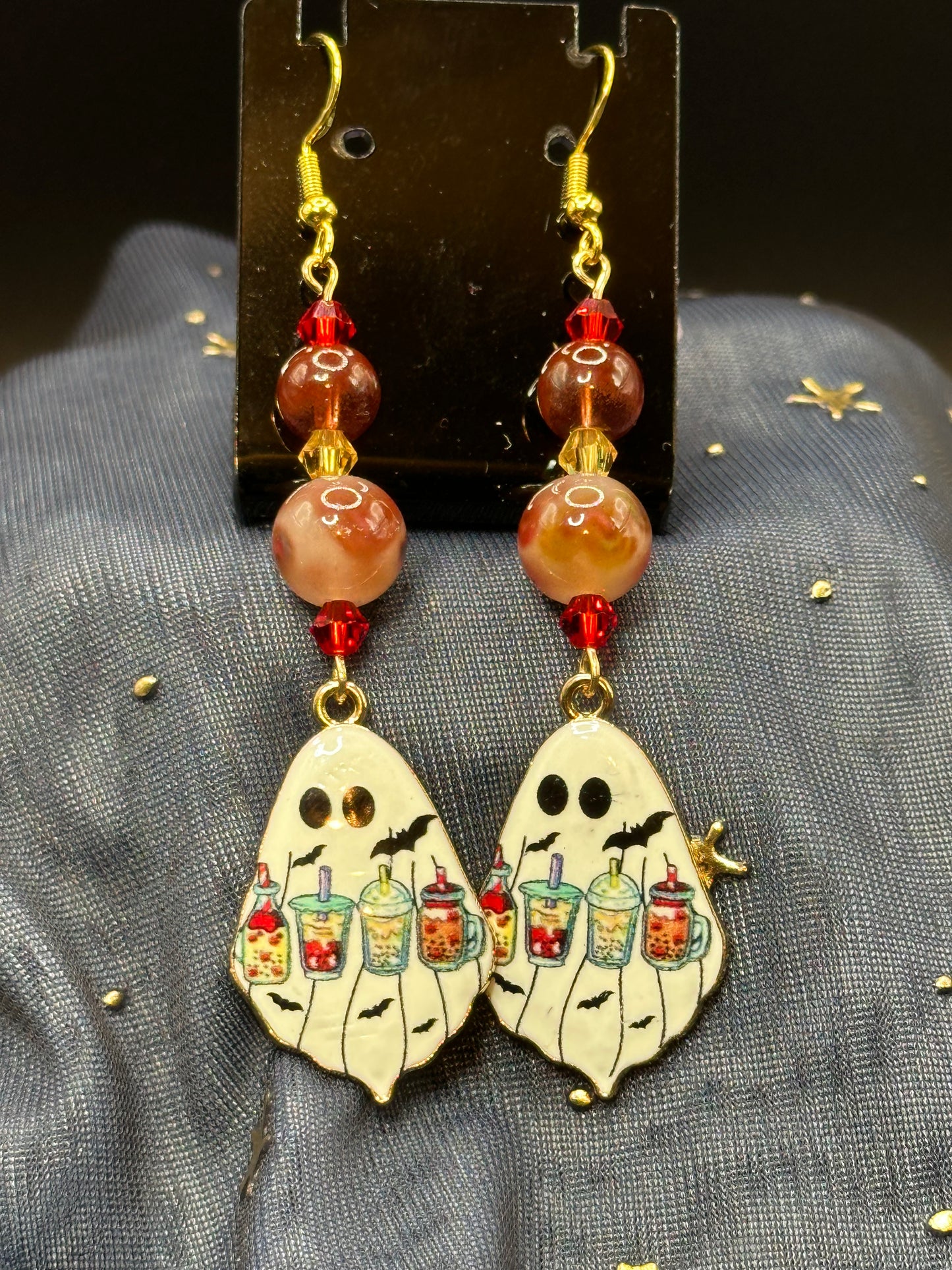 Drink-licous Ghost Earrings Pt2
