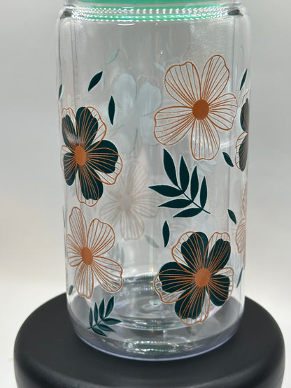 Black Fall Flowers