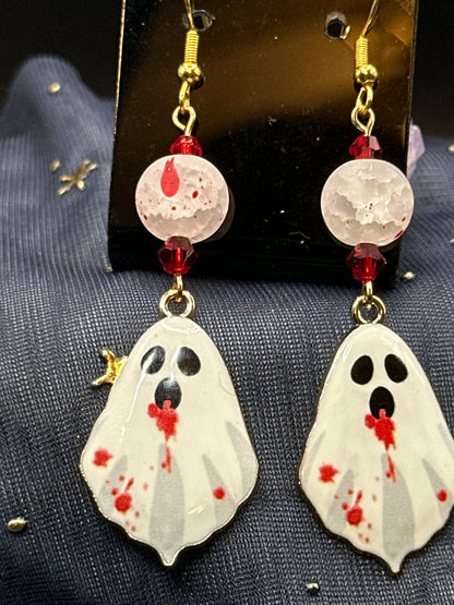 Murder Ghost Earrings