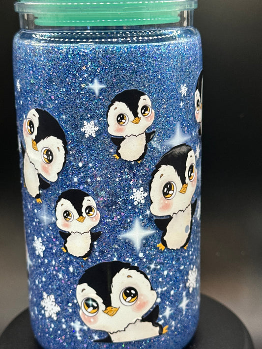 Penguin Snow globe Tumbler