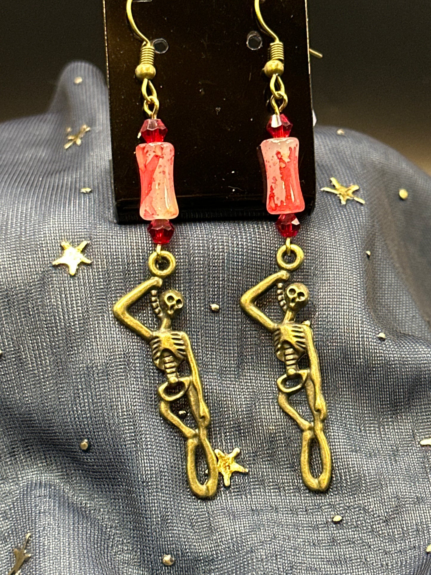 Hanged Man Skelly Earrings