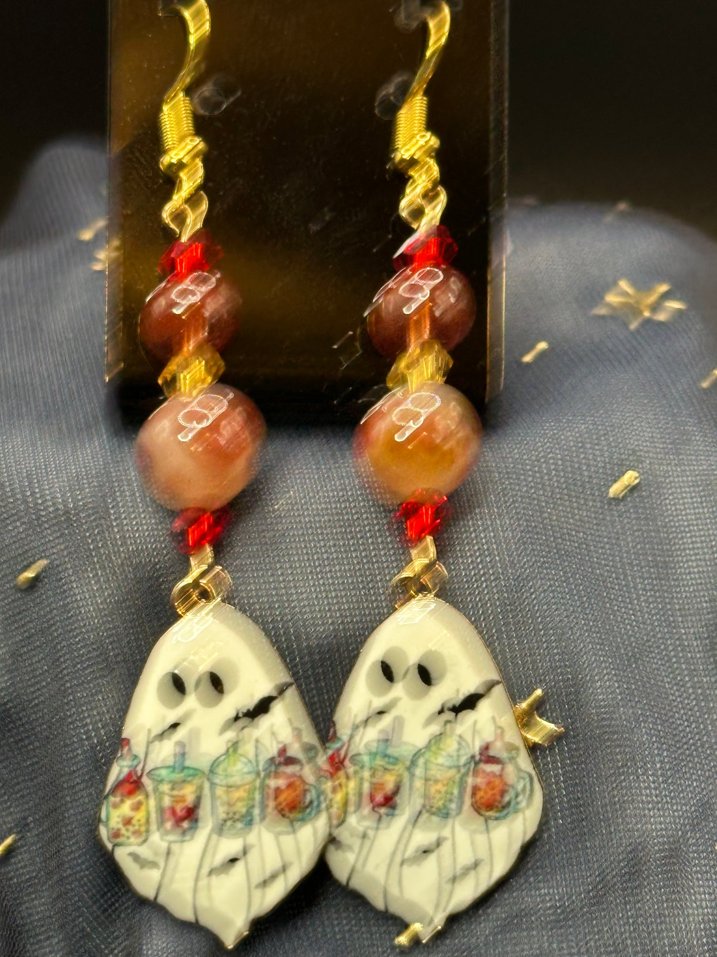 Drink-licous Ghost Earrings Pt2