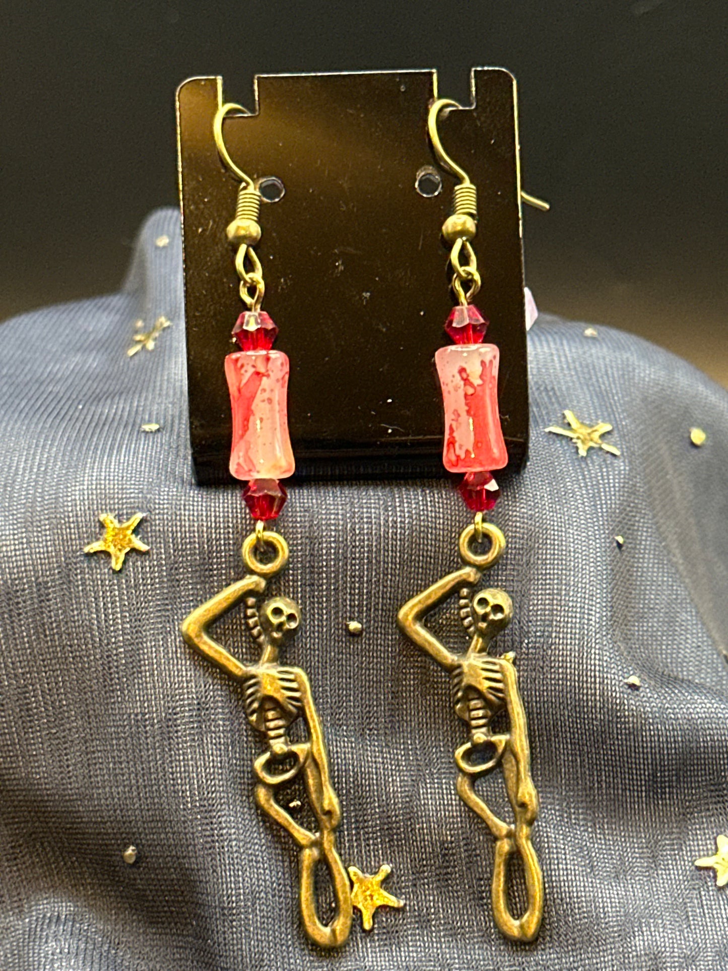 Hanged Man Skelly Earrings