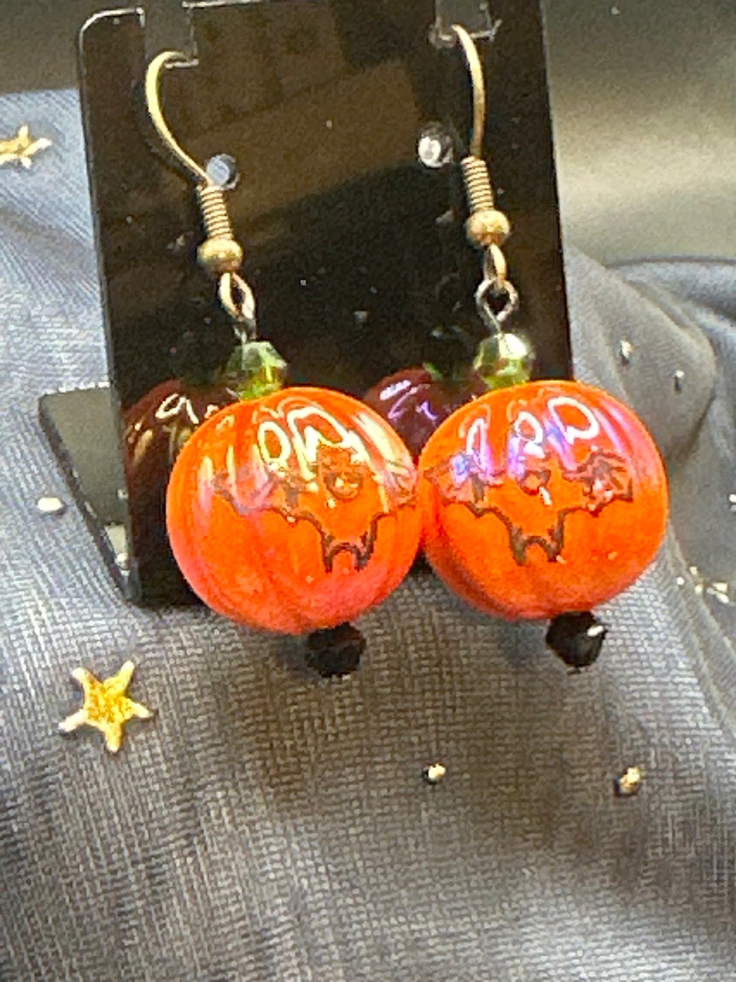Bat-O-Lantern Earrings