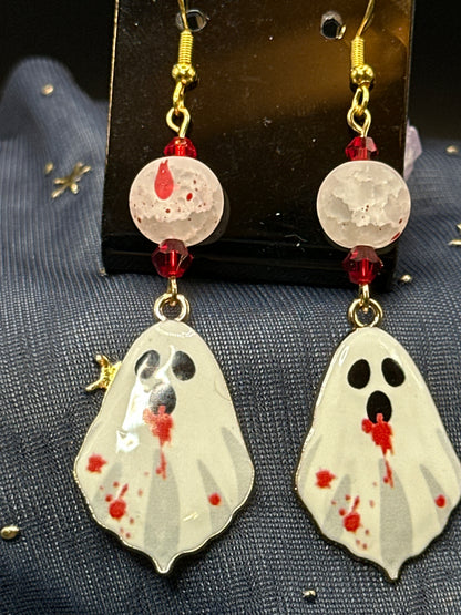 Murder Ghost Earrings