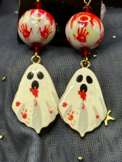 Murder Ghost Earrings Pt2