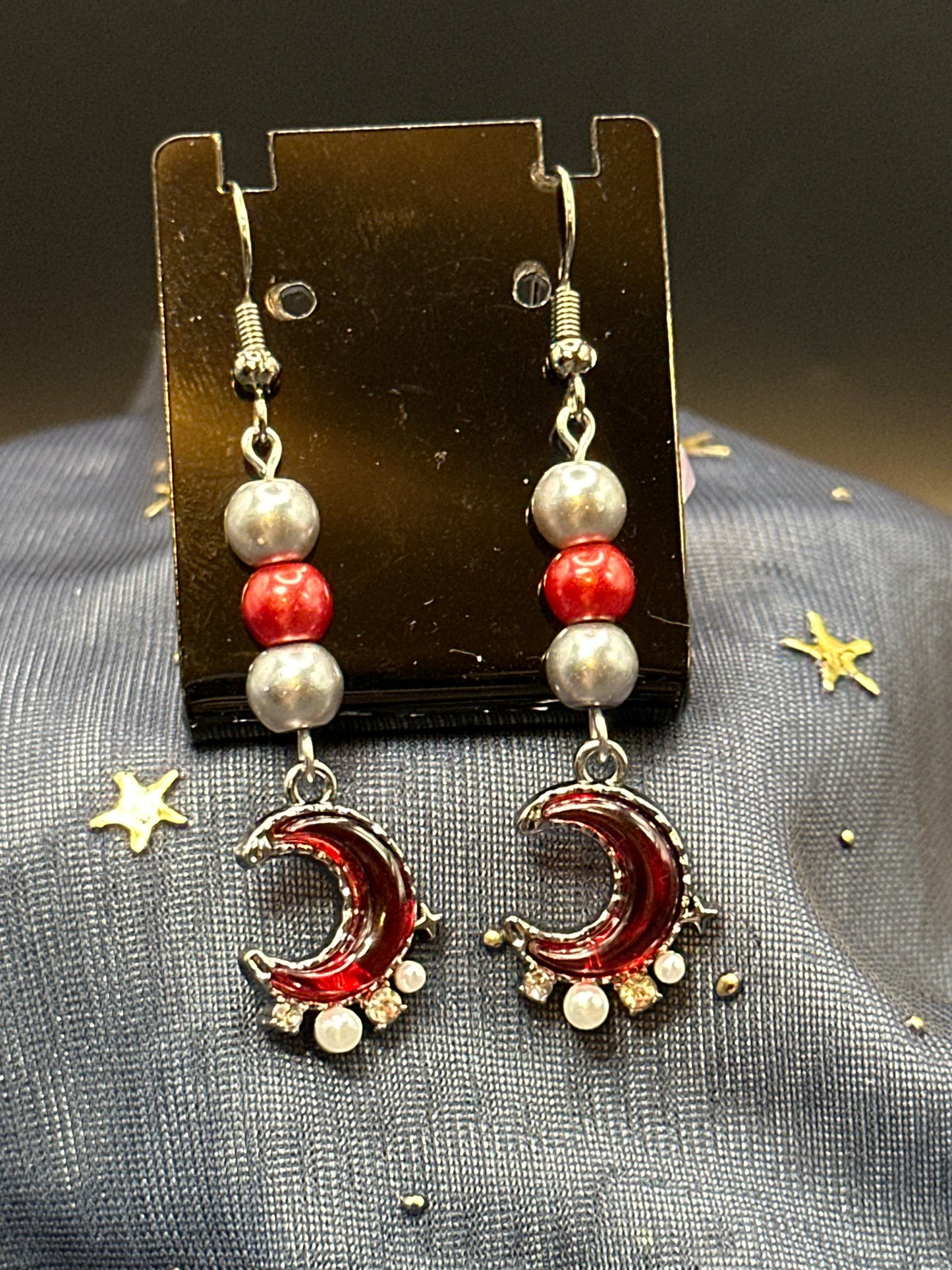 Blood Moon Earrings