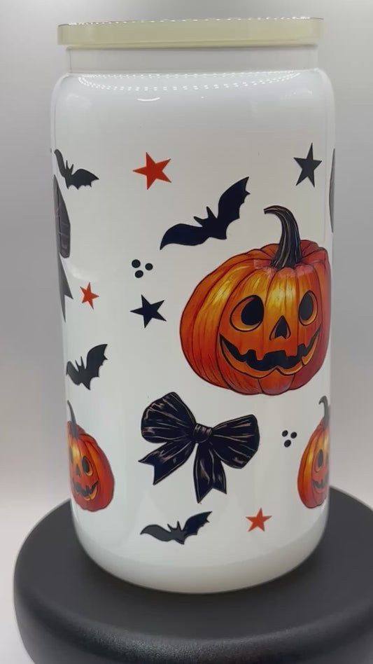 Bows, Jack-o-Lantern and Bats Oh My