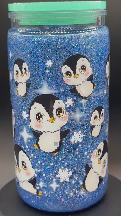 Penguin Snow globe Tumbler